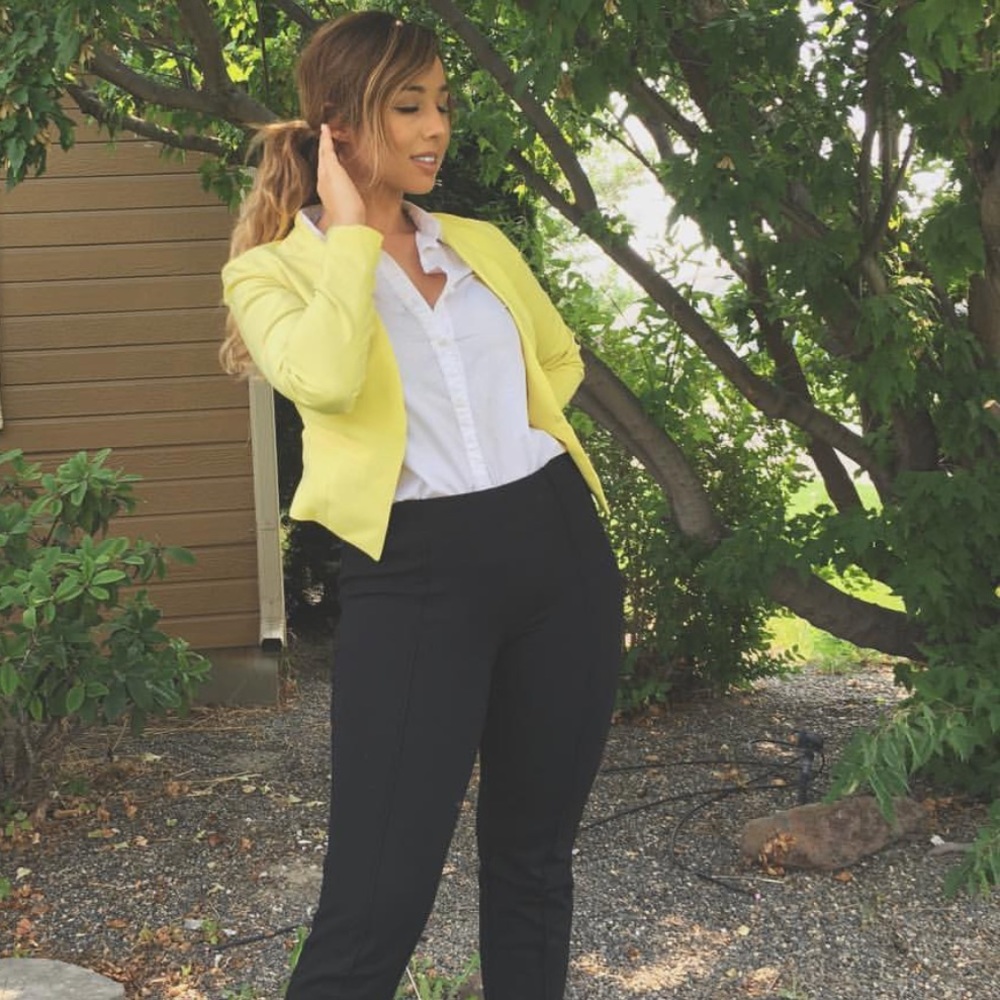 Yellow Small Blazer